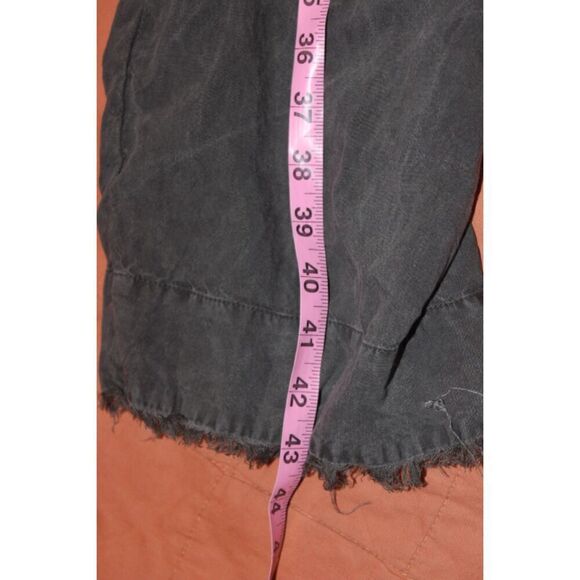 ANTHROPOLOGIE Cloth and Stone Wide Leg Cropped Jumpsuit Strapless in Medium - Picture 6 of 10